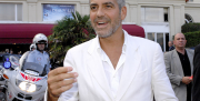 George Clooney’s brush with malaria