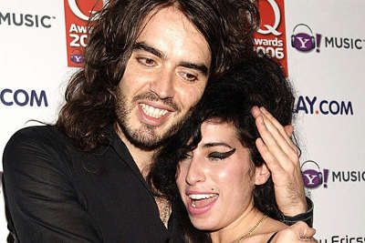 Russell Brand with Amy Winehouse