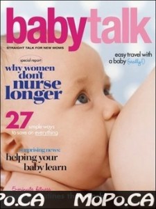 Babytalk Magazine cover