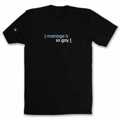 Marriage is so gay t-shirt